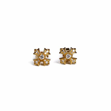 Gold Stud Earrings