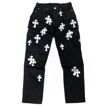 Chrome Hearts Black Cross Pant