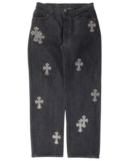 Pony Cross Patch Jeans