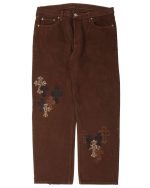 NYFW Cross Patch Jeans