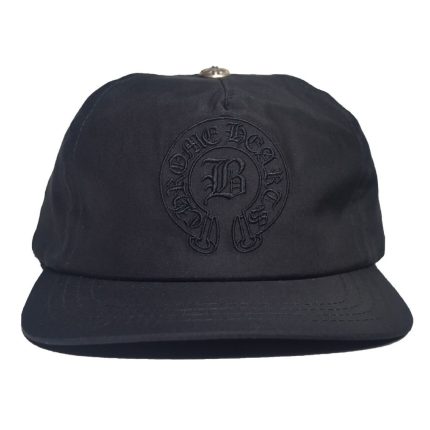 Chrome Hearts x Bella Hadid Slouch 5-Panel Hat – Black