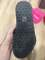 NEW Chrome heart black patch leather