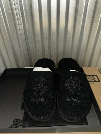 NEW Chrome Hearts Hotel Slippers Nyc Exclusive Small