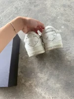 Chrome Hearts Slip-On Dagger Leather Sneakers