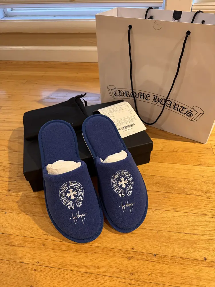 155 NEW Chrome Hearts Las Vegas Exclusive Hotel Slipper