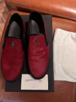 NEW Brand Chrome Hearts Dagger Slip Ons