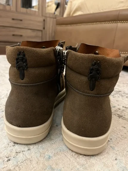 CHORME HEARTS Rick Owens Pony fur island dunk