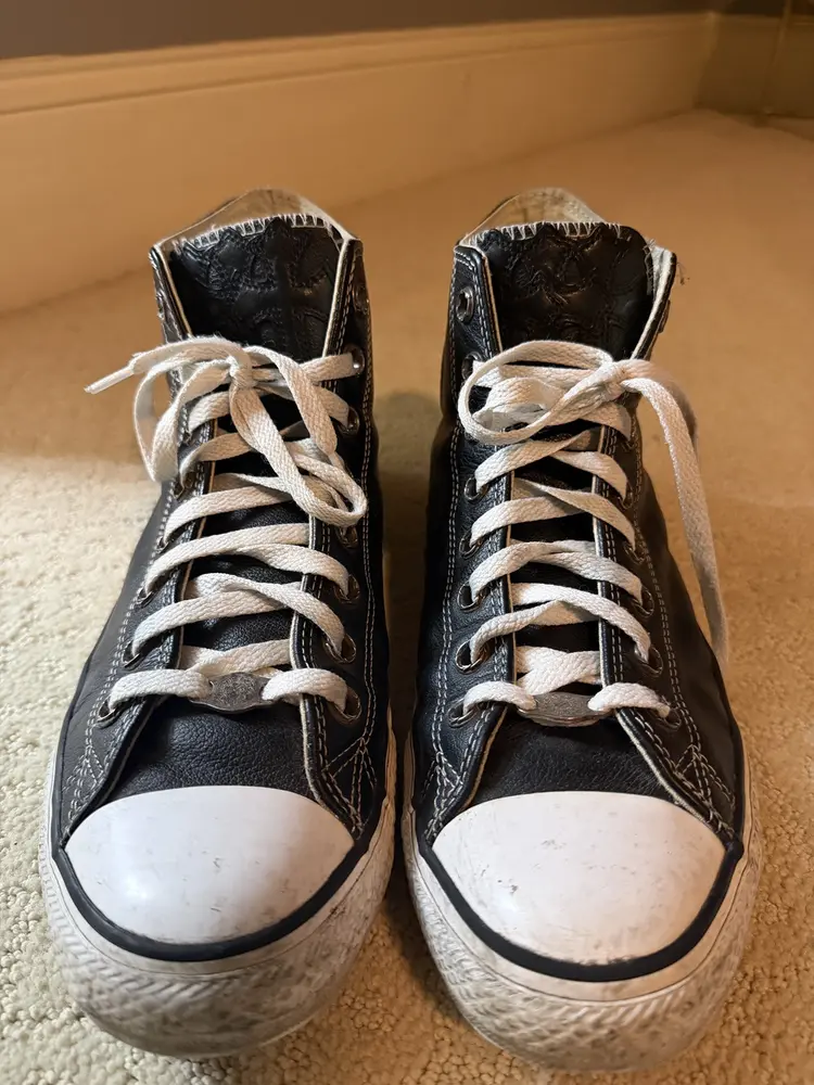176 NEW Chrome Hearts Converse