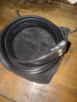 NEW Chrome hearts belt strap black sz 36