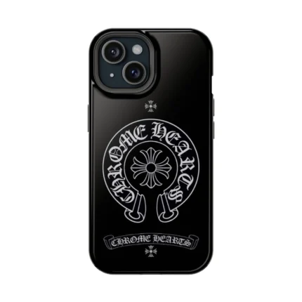 Chrome Heart Black Phone Case