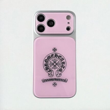 Chrome Hearts Pink iPhone Case