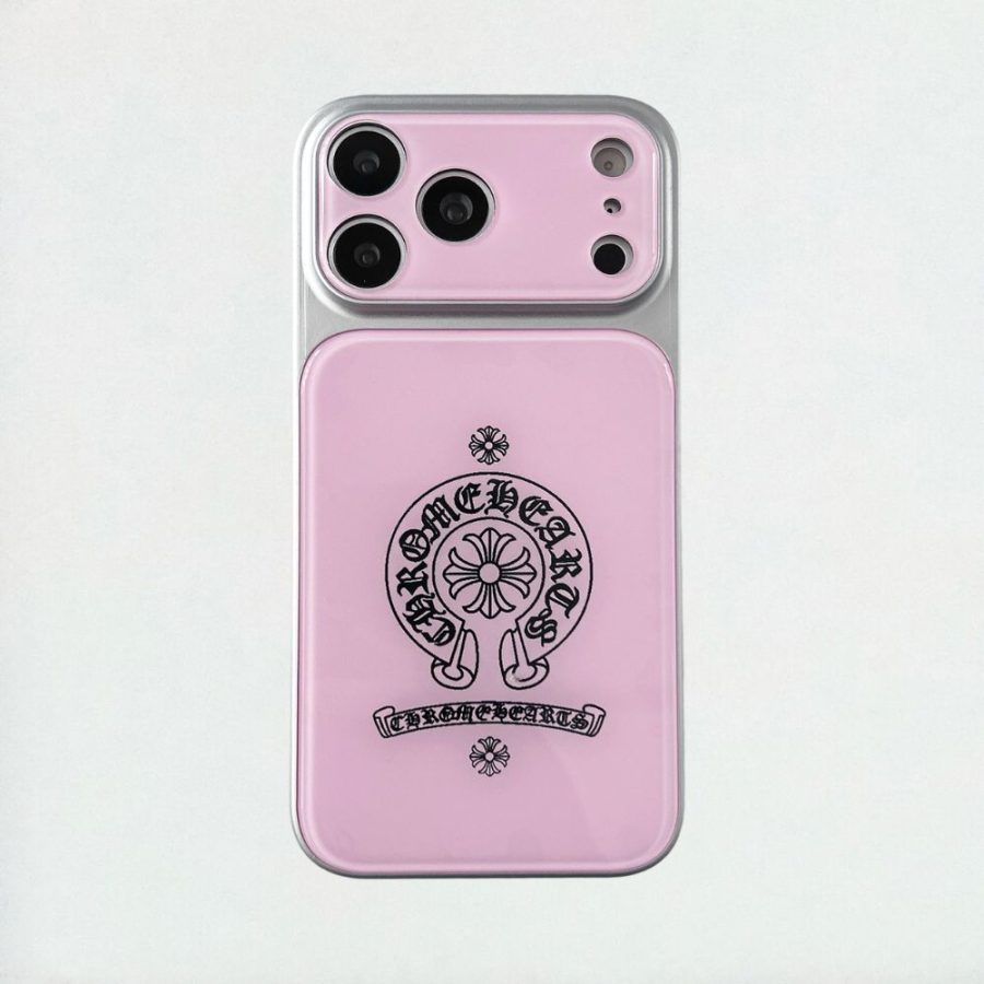 Chrome Hearts Pink iPhone Case